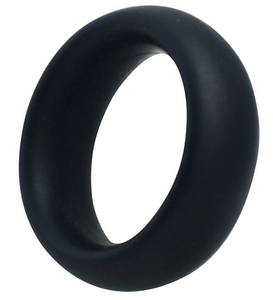 Inel negru pentru penis din silicon