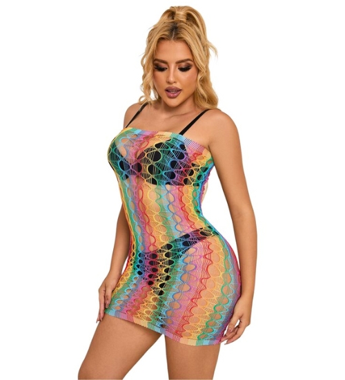 Rochie Rainbow openwork