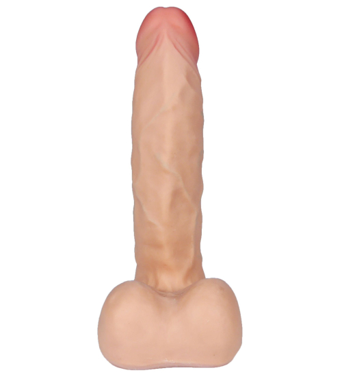 Dildo vibrator mare pe o ventuză