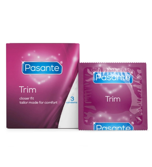 Prezervative Pasante Trim - 3pcs.  