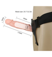 Penis vibrator pe bretele