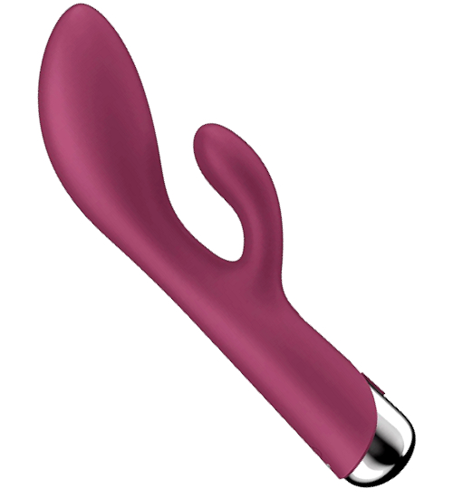 Vibrator rotativ cu proeminență clitoridiană