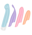 Set de plăcere: Vibrator + 4 tampoane 
