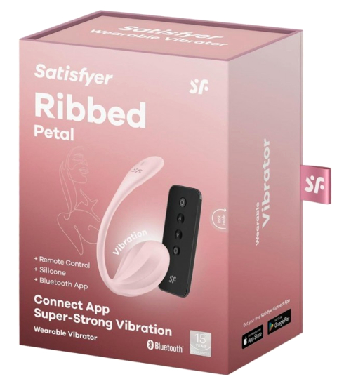 Ou vibrator roz controlat prin aplicație