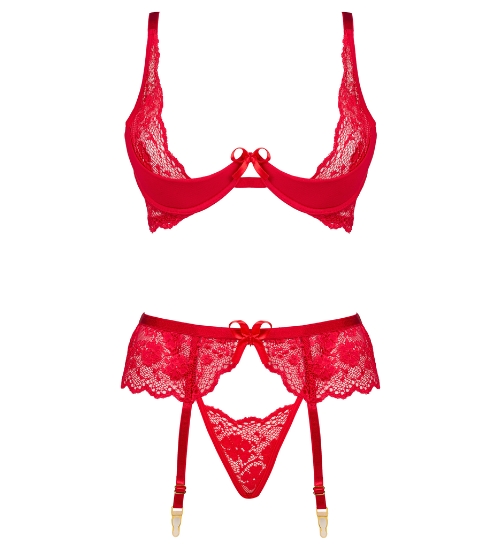 Set roșu cu arcuri Rose