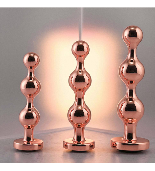 Set de dopuri anale metalice