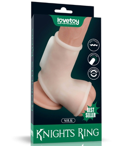 Capac de penis alb vibrator