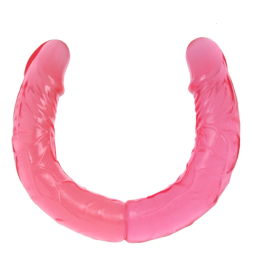 Penis dublu cu gel - 36cm