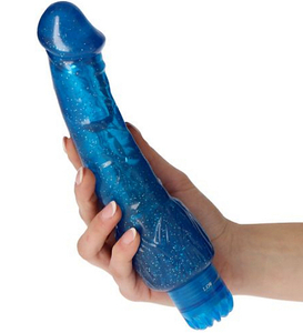 Vibrator cu gel albastru