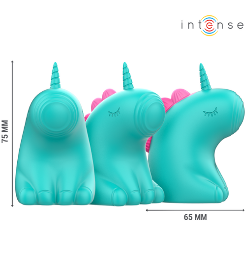 Stimulator clitoridian unicorn verde Trixie