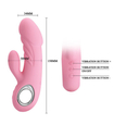 Vibrator conturat Pretty cu mâner