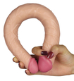 Dildo penetrant dublu