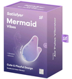 Stimulator clitoridian Mermaid - vibrații + unde de presiune