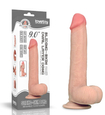 Dildo ultra-realist cu piele în mișcare