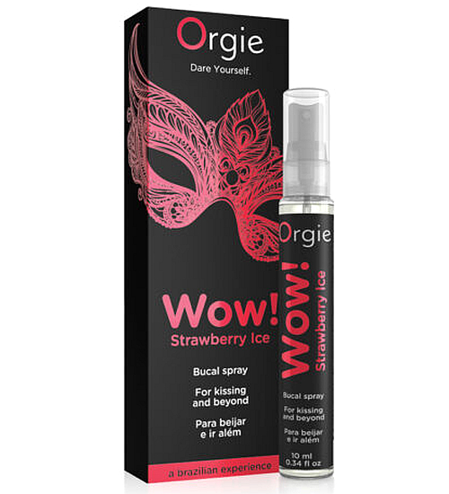 Spray de buze răcoritor cu căpșuni - Orgie WOW!