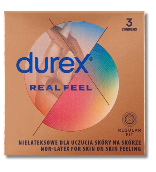 Prezervative Durex Real Feel fără latex