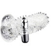Tampon vibrator cu stimulator