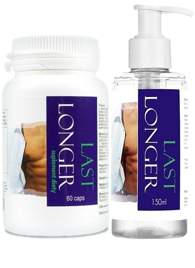 Tablete Last Longer + gel Last Longer - 28 £ mai ieftin