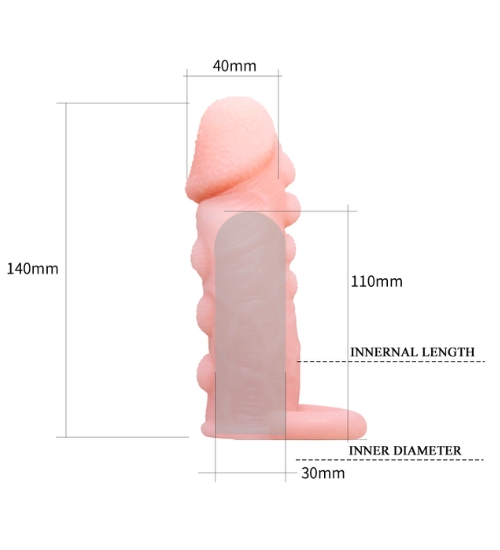 Tampoane pentru penis și testicule cu proeminențe