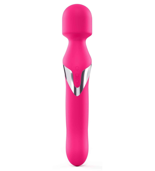 Vibrator rotativ cu dispozitiv de masaj - Dorcel