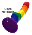 Dildo curcubeu cu proeminențe