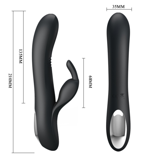 Vibrator cu vârf mobil