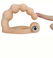 Capac pentru penis cu stimulator anal 