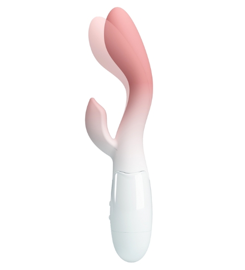 Vibrator pentru punctul G și clitoris cu efect ombre