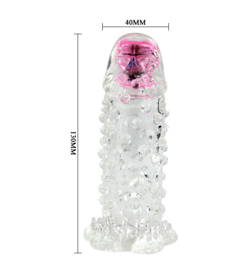 Manșon vibrator cu stimulator