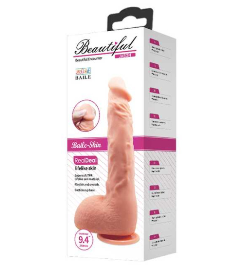 Dildo realist în cyberskin