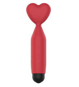 Mini maseur clitoridian - inimă vibratoare