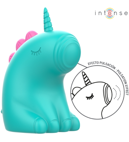 Stimulator clitoridian unicorn verde Trixie