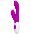 Vibrator roz cu filă mobilă 