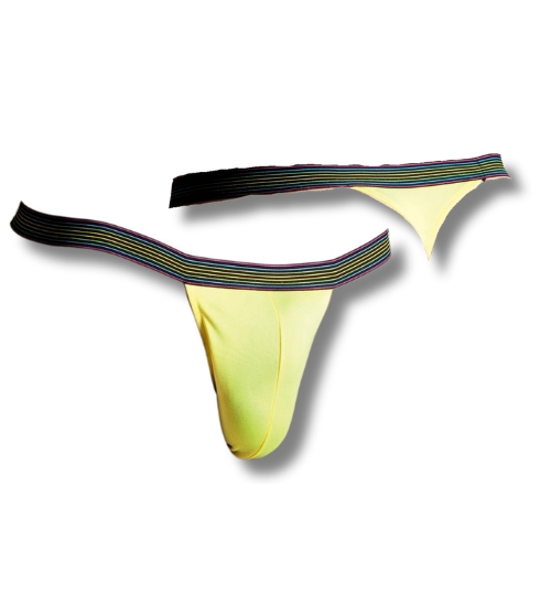 Tanga erotic galben