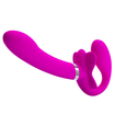 Strap-on dublu cu vibrații