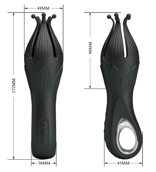 Caracatiță vibratoare pentru el