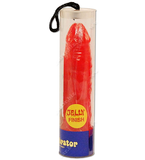 Vibrator roșu cu control fluid al vibrațiilor