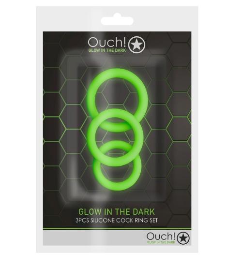 Set de inele fluorescente