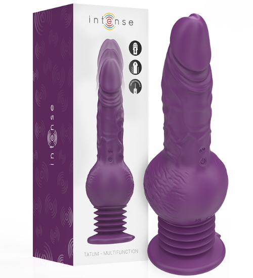 Vibrator violet cu mișcare sus-jos