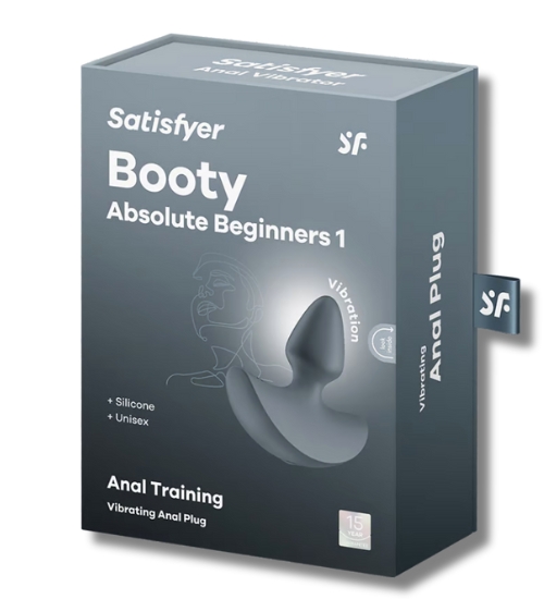 Dop anal vibrator gri