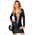 Rochie elegantă cu cravate 