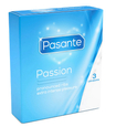 Pasante Passion prezervative cu nervuri 3pc.