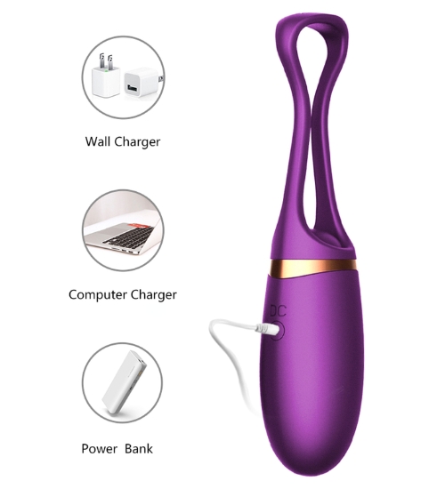 Ou violet elegant cu telecomandă