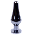 Plug anal negru cu diamant