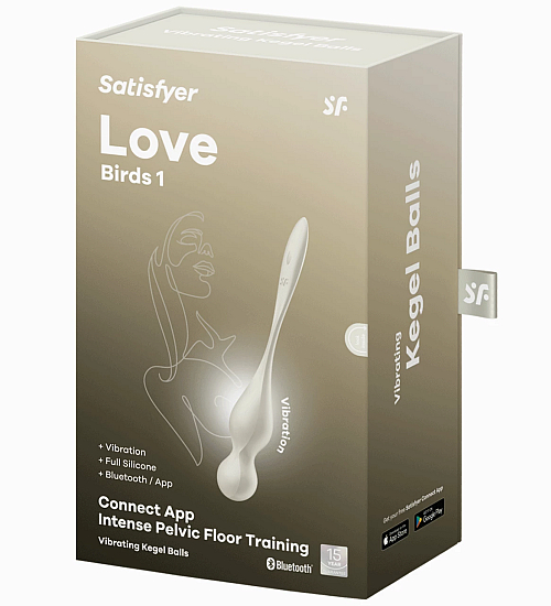 Bile vaginale vibratoare aplatizate - 73,8 g