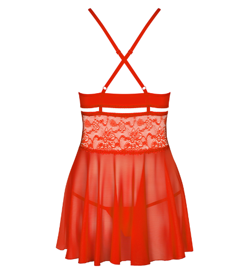 Rochie roșie tentantă