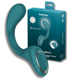 Vibrator albastru cu stimulare dublă
