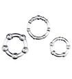 Lovetoy- set de 3 inele 