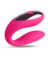 Vibrator roz fără fir pentru cupluri