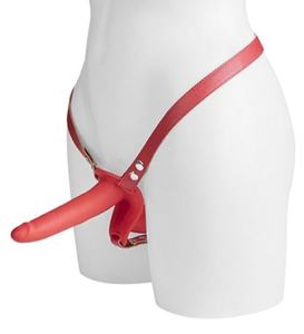 Strap-on dublu roșu